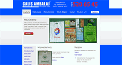 Desktop Screenshot of calisambalaj.com